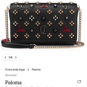 Authentic Christian Louboutin Paloma Clutch *Like New*